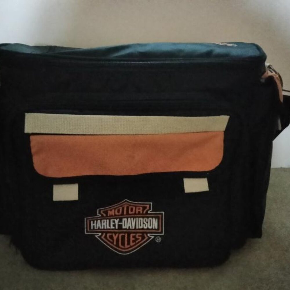 HARLEY-DAVIDSON LARGE INSULATED CARRY TOTE 20 X 12".